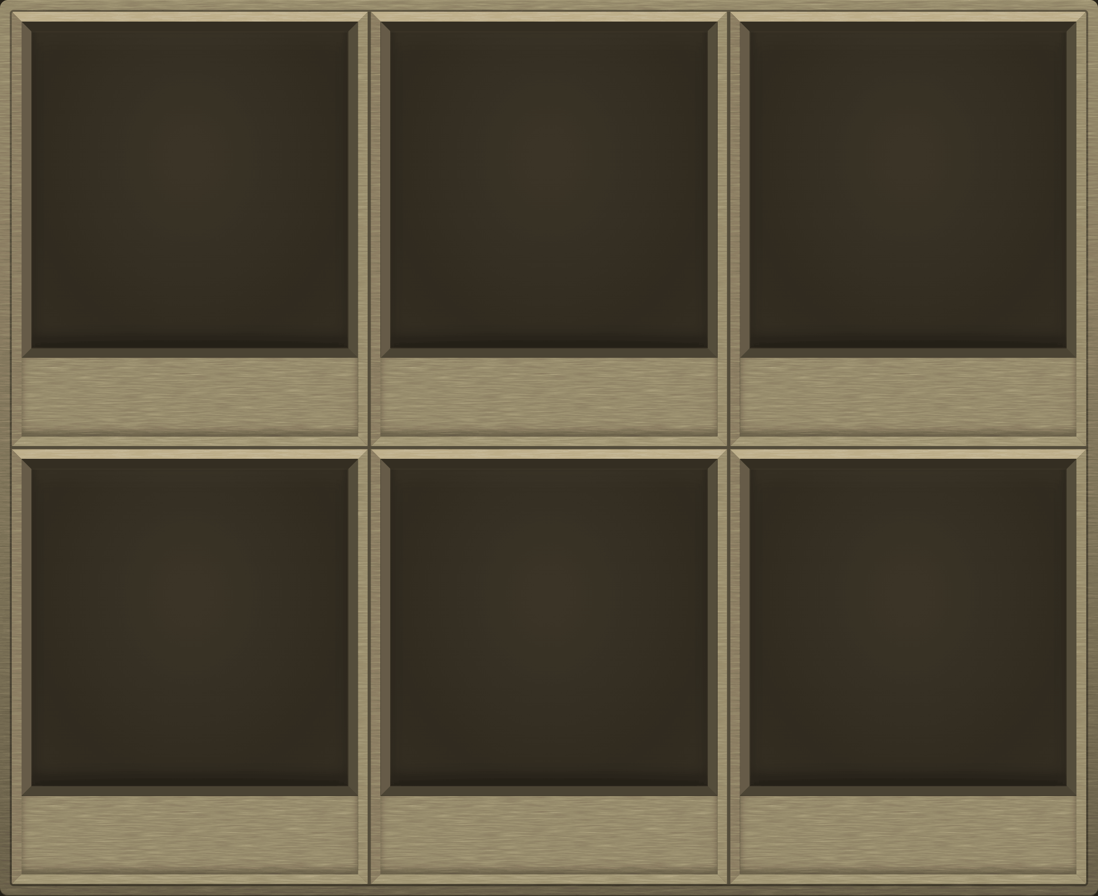 Desert Khaki Display Case (2x3)